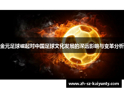 金元足球崛起对中国足球文化发展的深远影响与变革分析