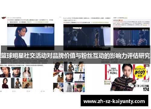 篮球明星社交活动对品牌价值与粉丝互动的影响力评估研究